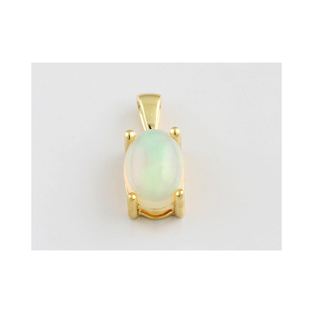 9ct yellow Gold Opal Pendant