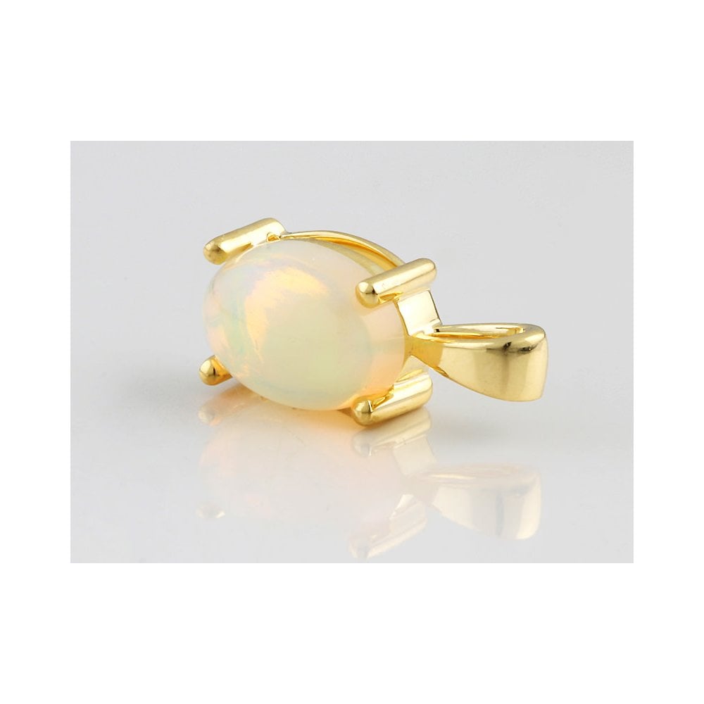 9ct yellow Gold Opal Pendant