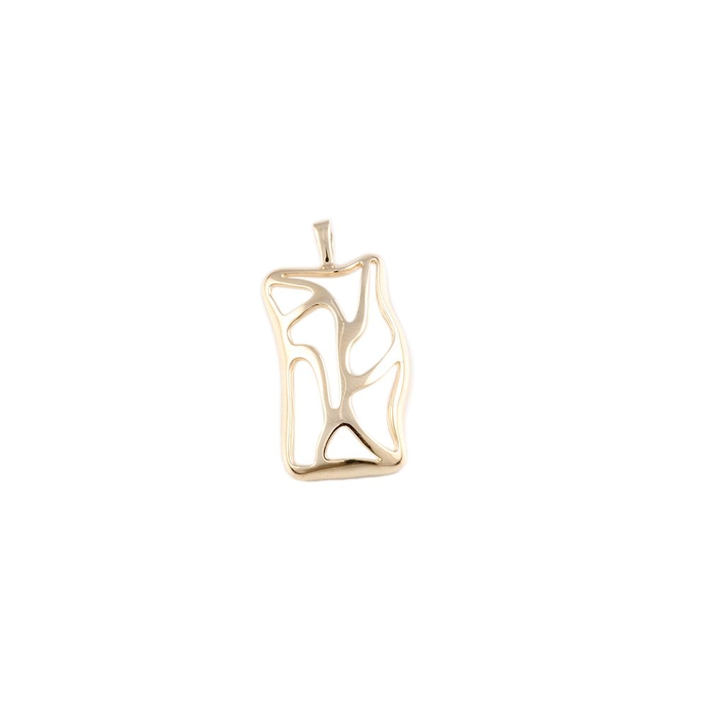 9ct Yellow Gold Fancy Pendant