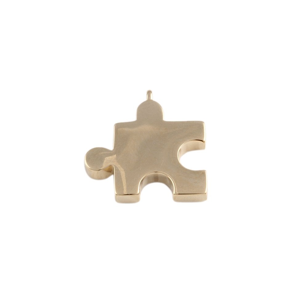 9ct Yellow Gold Fancy Puzzle Pendant