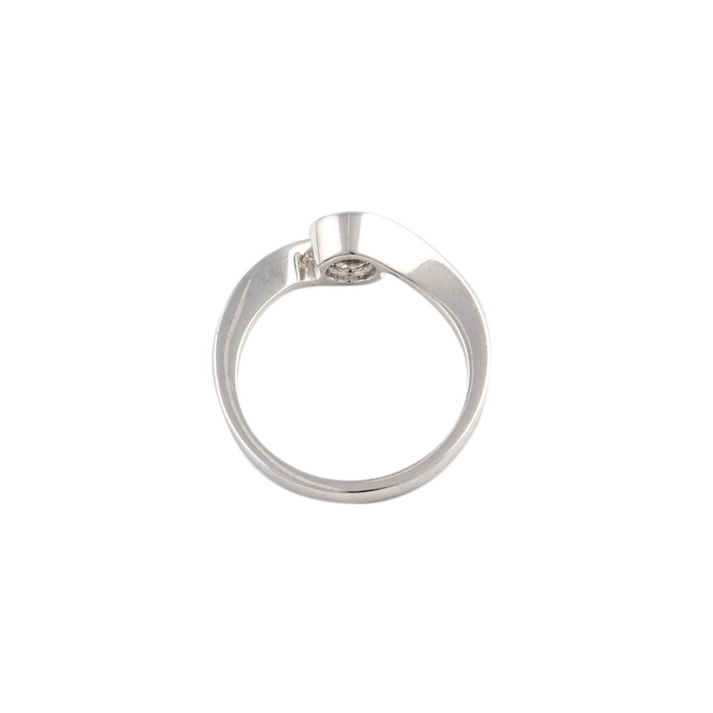 White Gold 0.45ct Round Brilliant Diamond Solitaire Ring