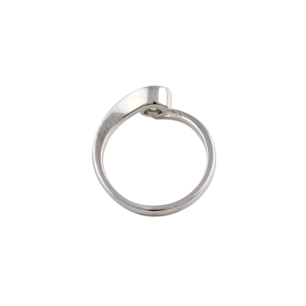 White Gold 0.50ct Round Brilliant Diamond Solitaire Ring
