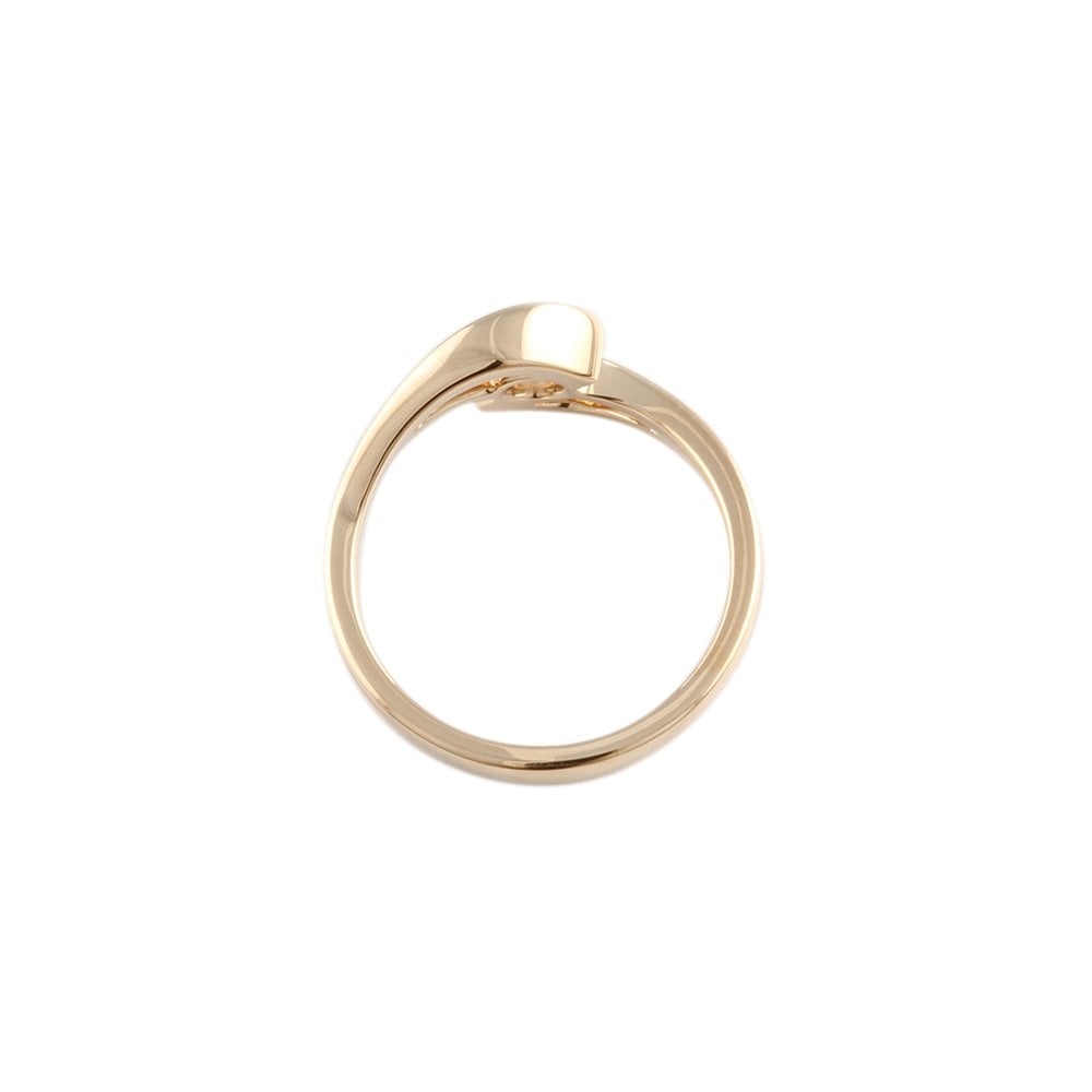 Yellow Gold 0.40ct Round Brilliant Diamond Solitaire Ring