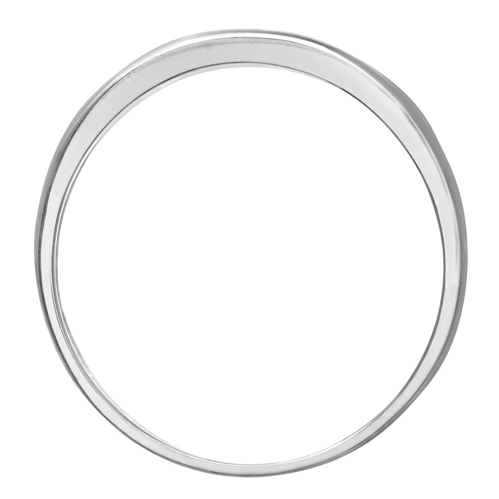 SPARKLD 9ct White Gold Diamond Eternity Ring