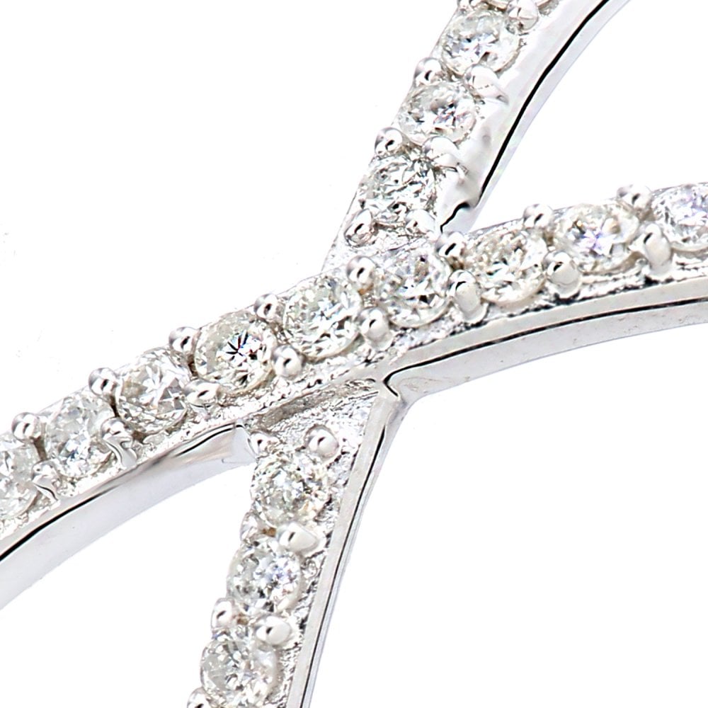 SPARKLD Women 9 ct (375) White Diamond Promise Ring