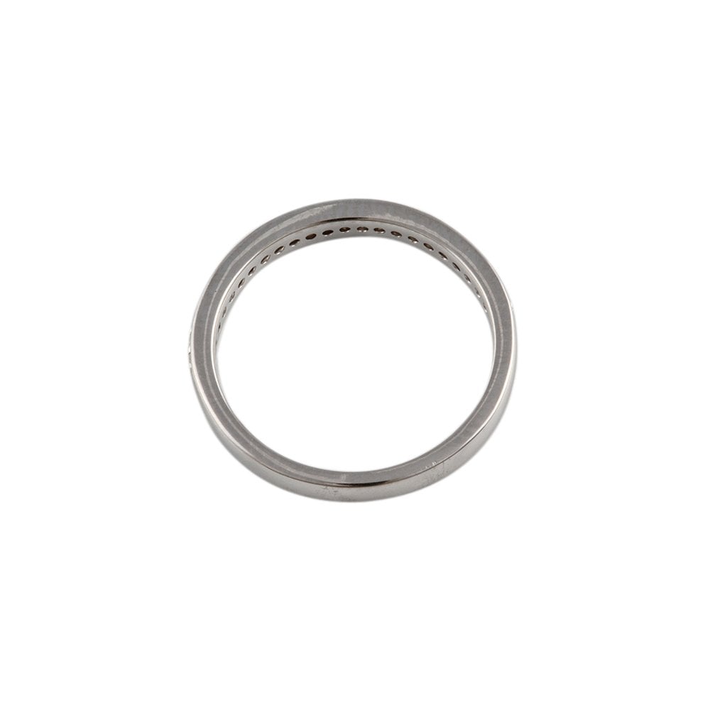 White Gold 1.10ct Round Brilliant Diamond Half Eternity Ring