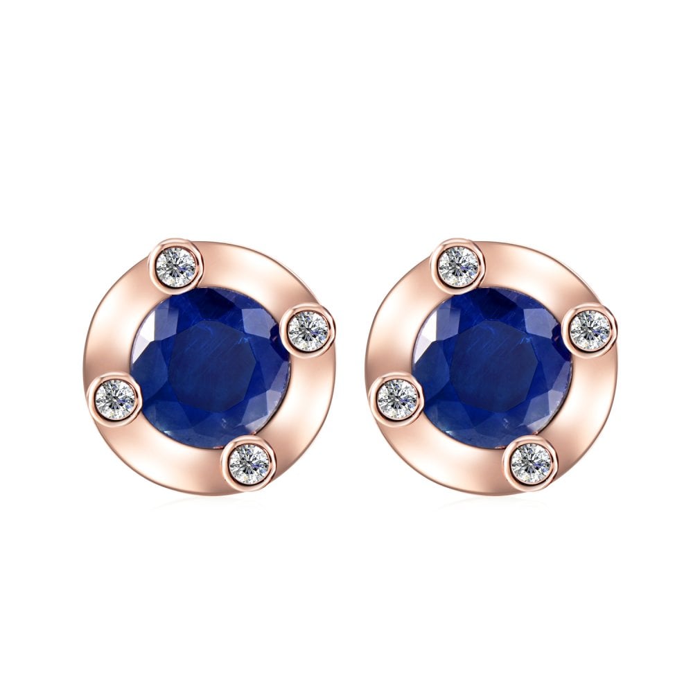 Sparkld Sapphire Earrings