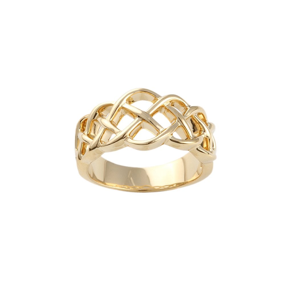 Yellow Gold Multi Crossover Ring