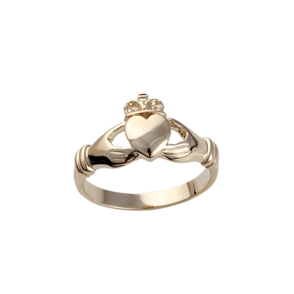 Yellow Gold Claddagh Ring