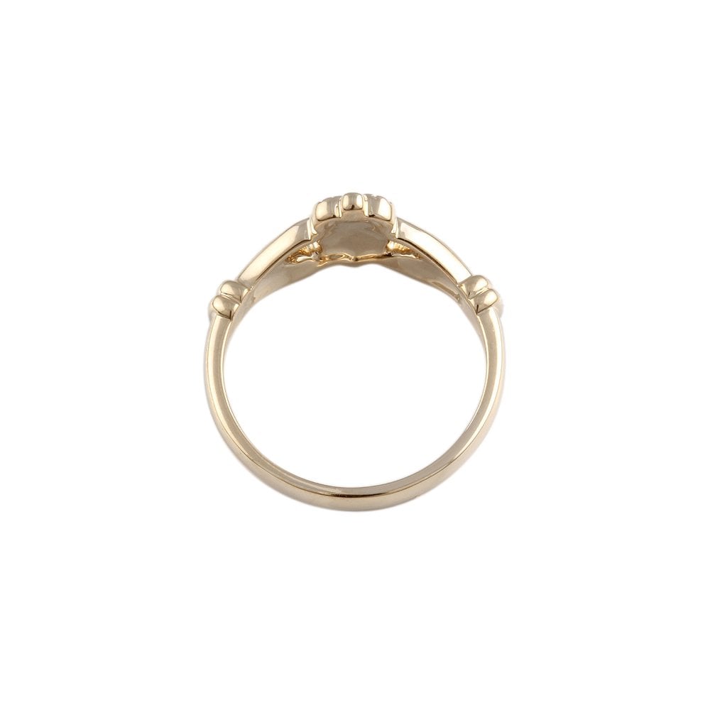 Yellow Gold Claddagh Ring