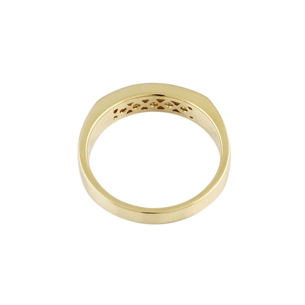 Yellow Gold 0.30ct Round Brilliant Diamond Five Stone Ring