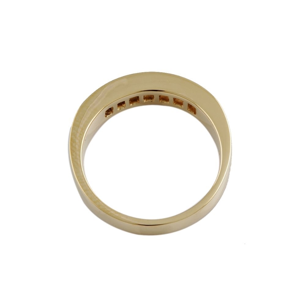 9ct Yellow Gold Diamond 0.62ct Seven Stone Ring