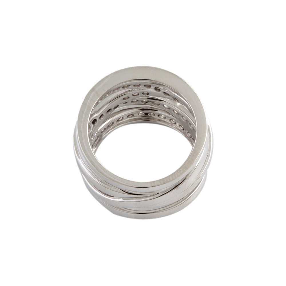 9ct White Gold Diamond 1.40ct Dress Ring