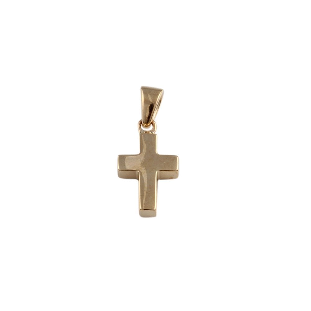 9ct Yellow Gold Cross Pendant