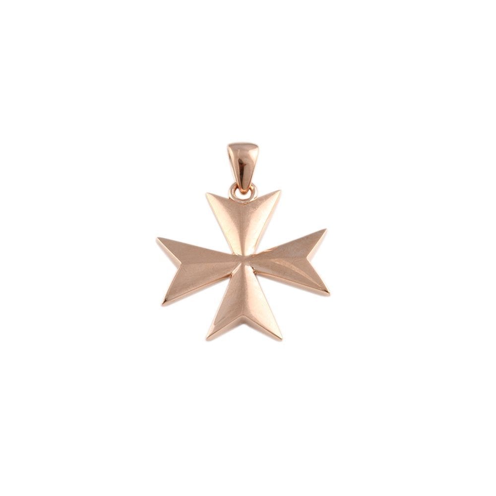 9ct Rose Gold Solid Gold Star Pendant