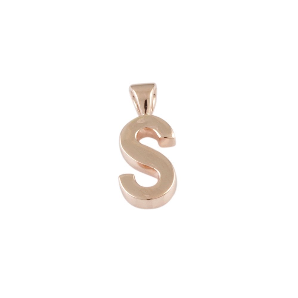 9ct Yellow Gold Initial Pendant