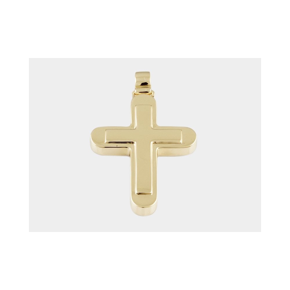 9ct Yellow Gold Cross Pendant