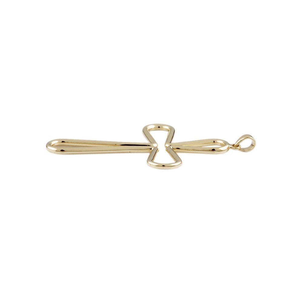 Premium weight 9ct Yellow Gold Cross Pendant