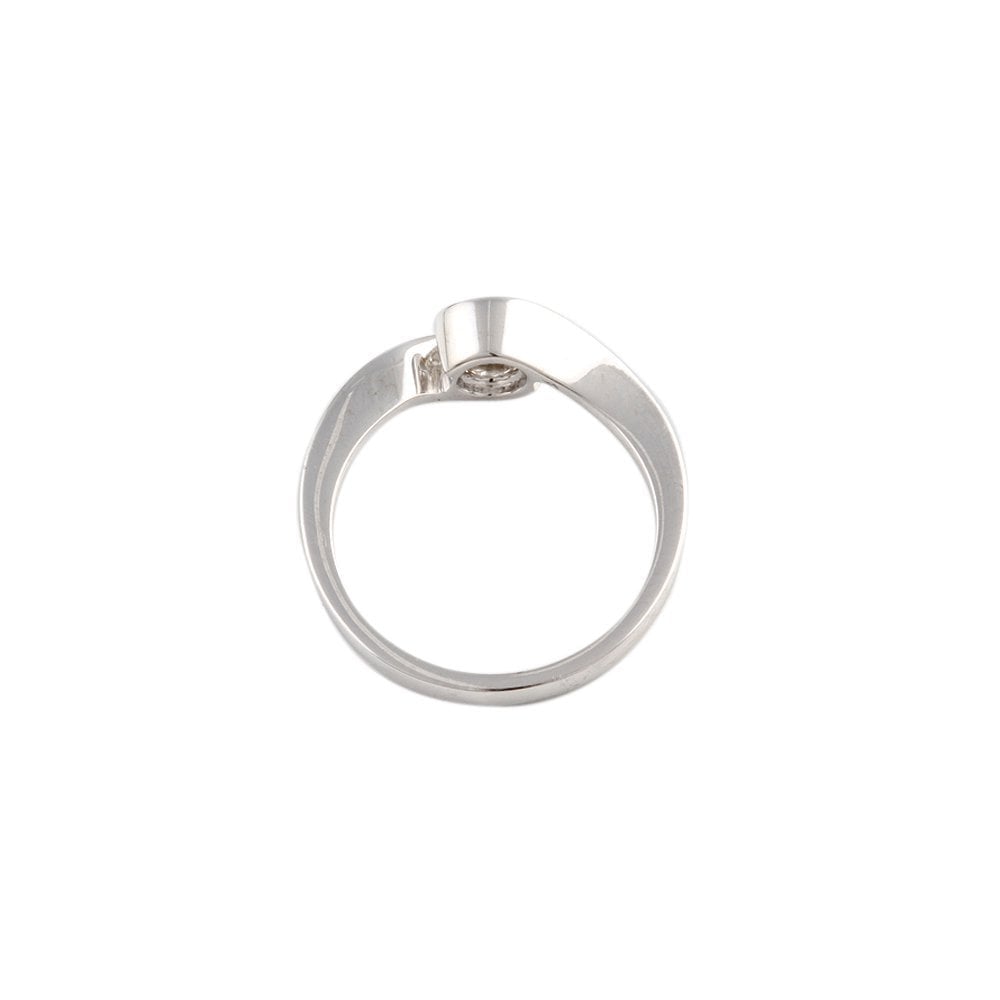 White Gold 0.45ct Round Brilliant Diamond Solitaire Ring