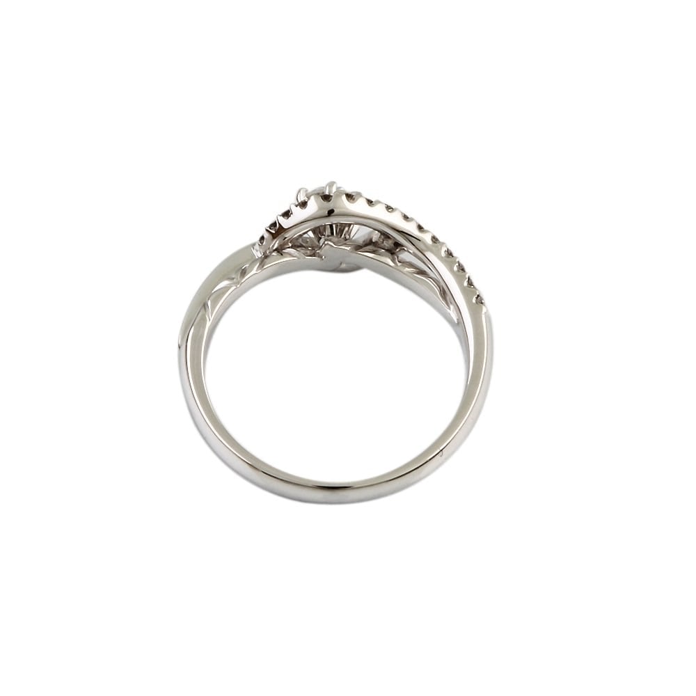 9ct White Gold Diamond Dress Ring 0.53ct