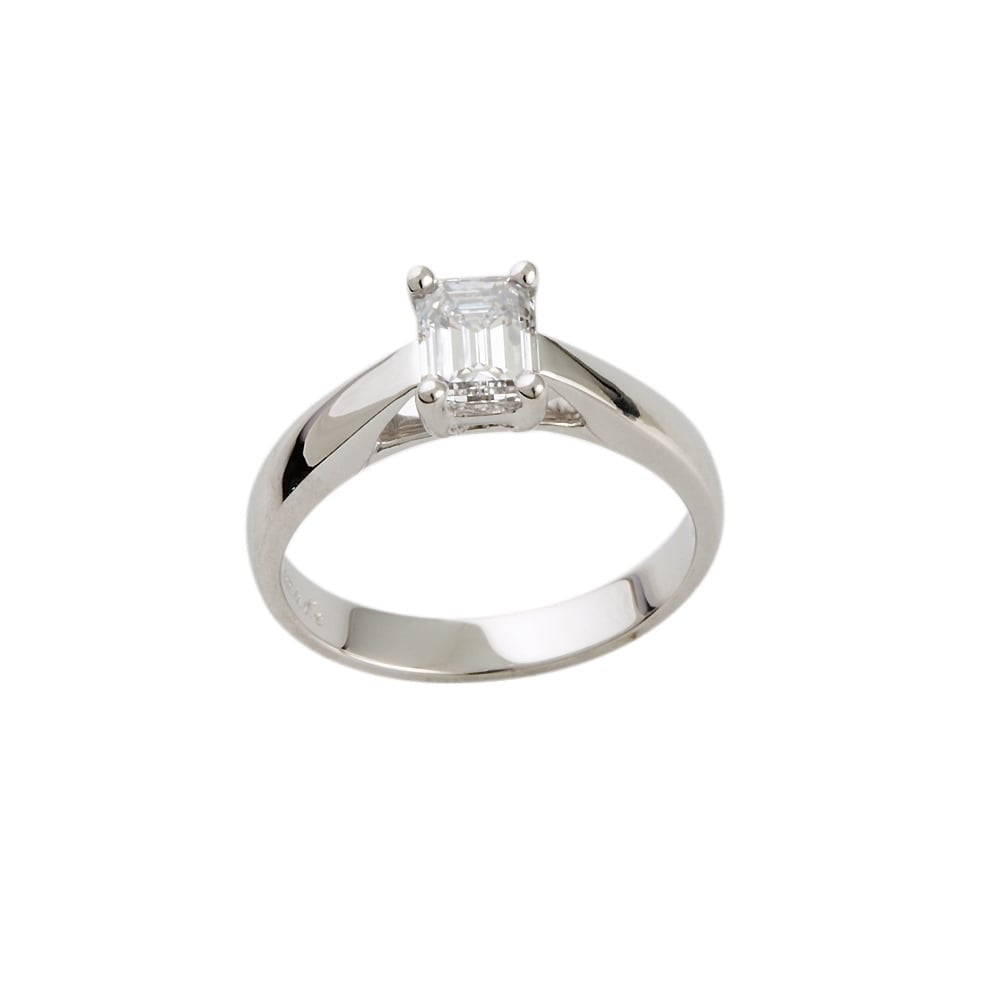 9ct Gold Diamond Solitaire Ring 0.70ct