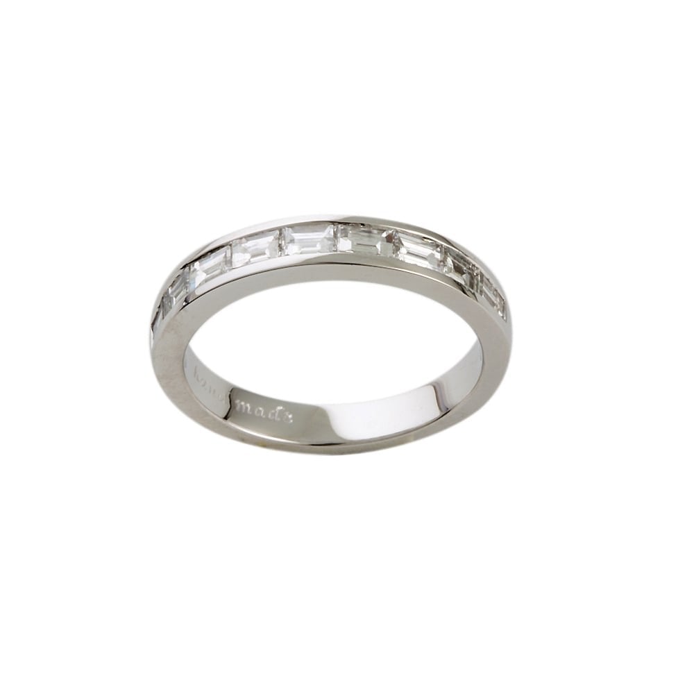 9ct Gold Diamond Half Eternity Ring 0.72ct