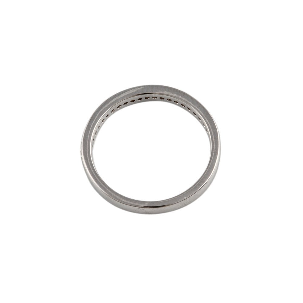 White Gold 1.10ct Round Brilliant Diamond Half Eternity Ring