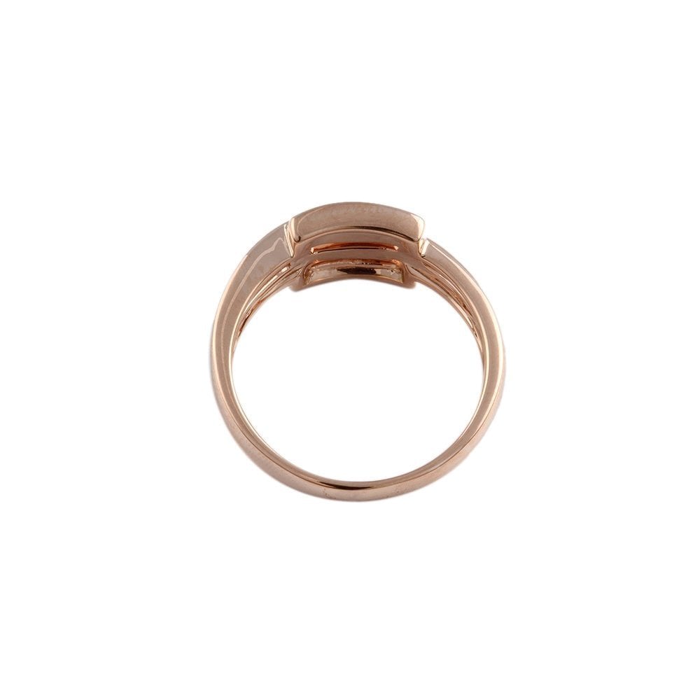Rose Gold Fancy Crossover Ring