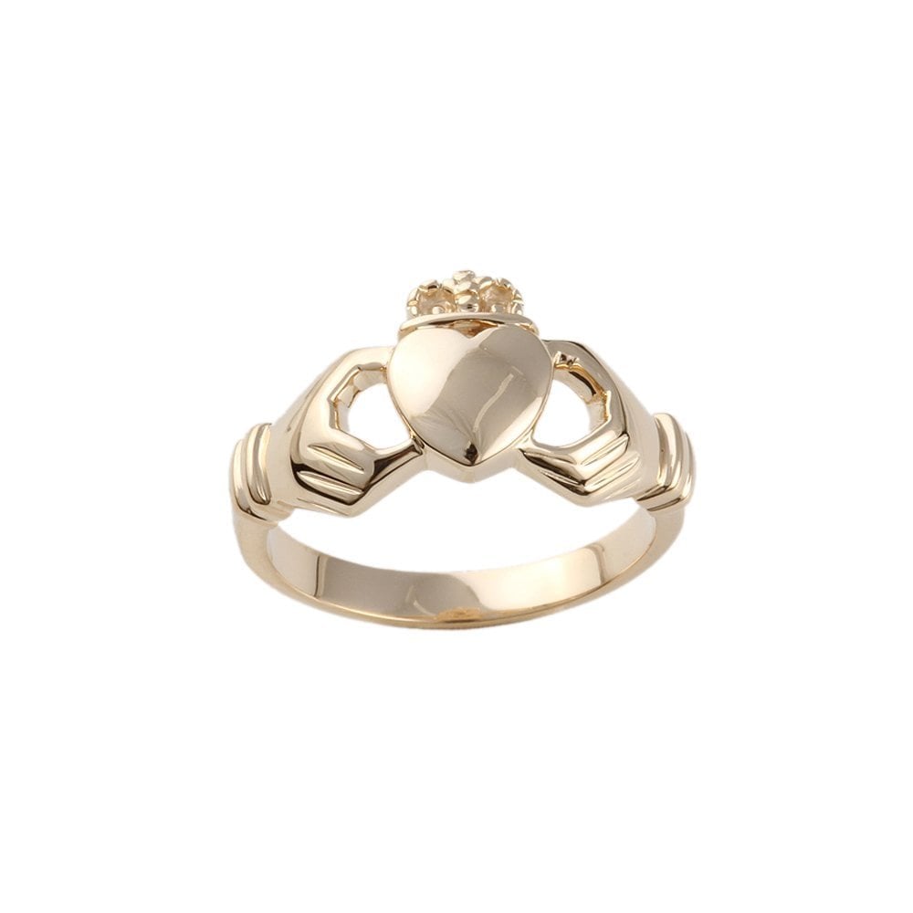Yellow Gold Claddagh Ring
