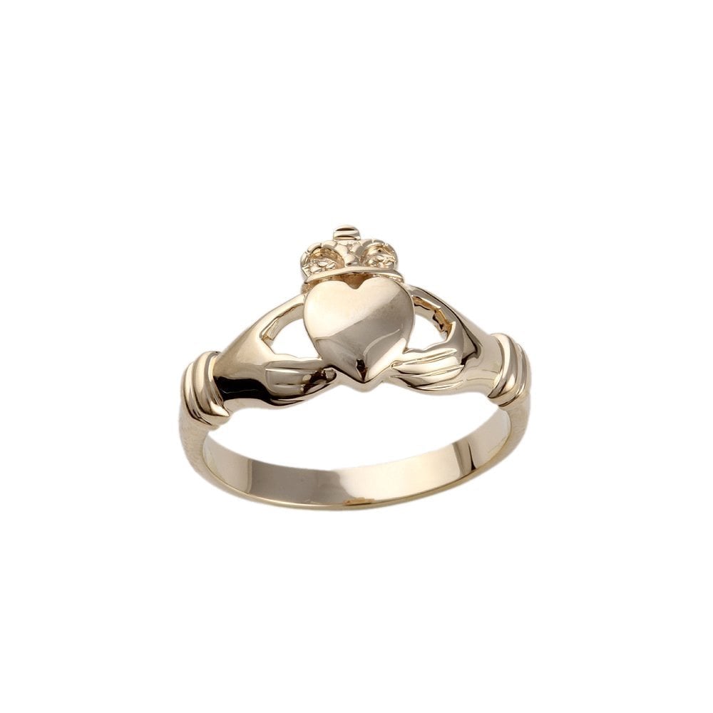 Yellow Gold Claddagh Ring