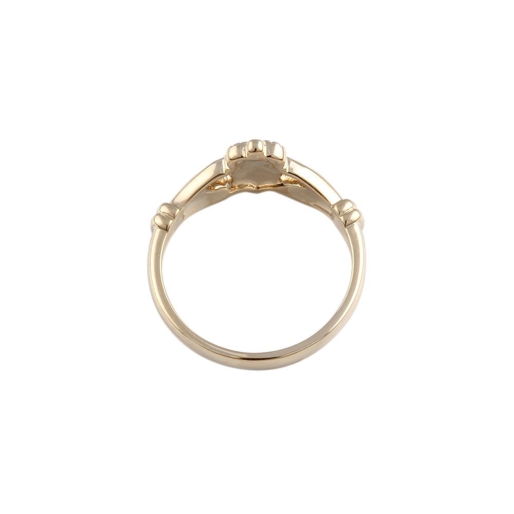 Yellow Gold Claddagh Ring