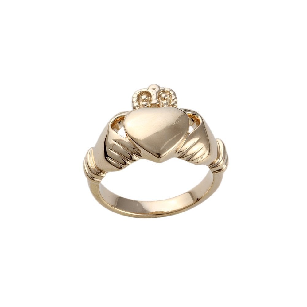 Yellow Gold Claddagh Ring