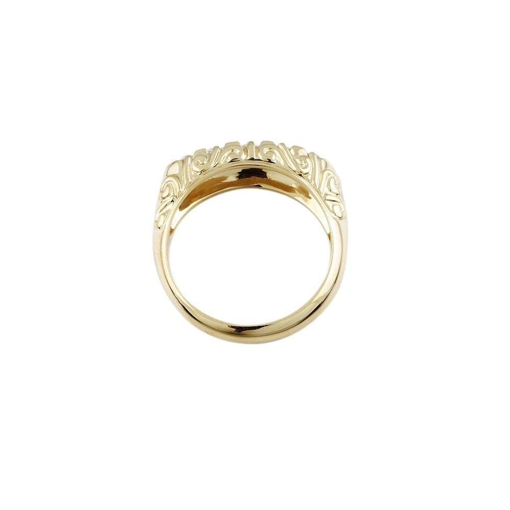 Yellow Gold 0.35ct Round Brilliant Diamond Five Stone Ring