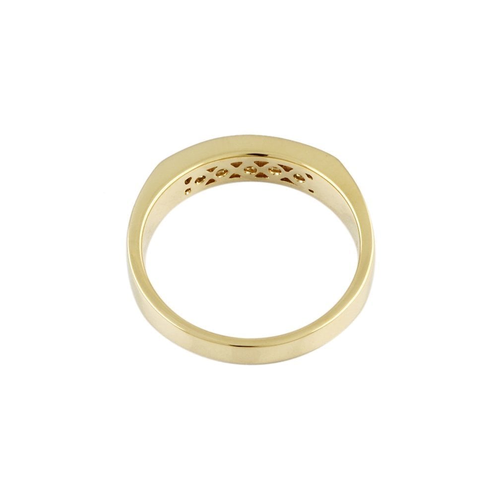Yellow Gold 0.30ct Round Brilliant Diamond Five Stone Ring