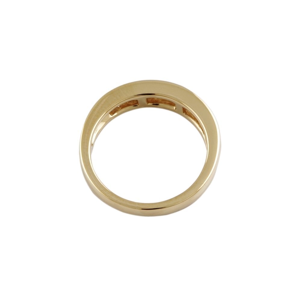 9ct Yellow Gold Diamond Seven Stone Ring