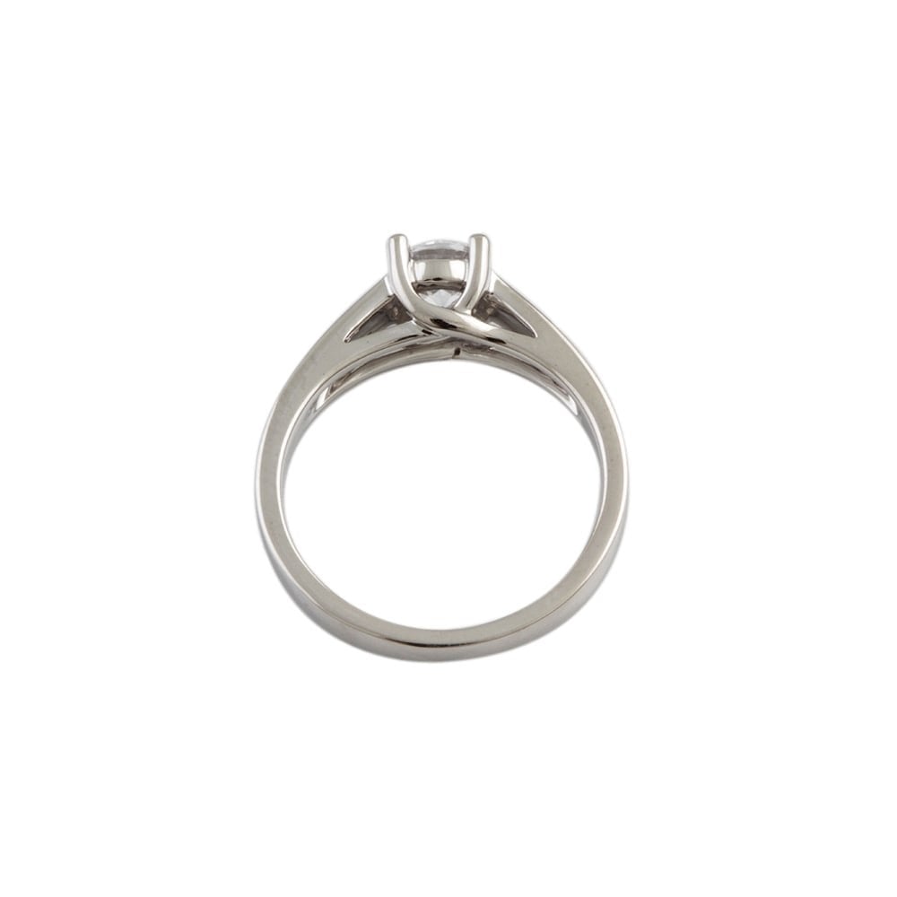 Platinum Diamond Soliatire Ring 0.60ct