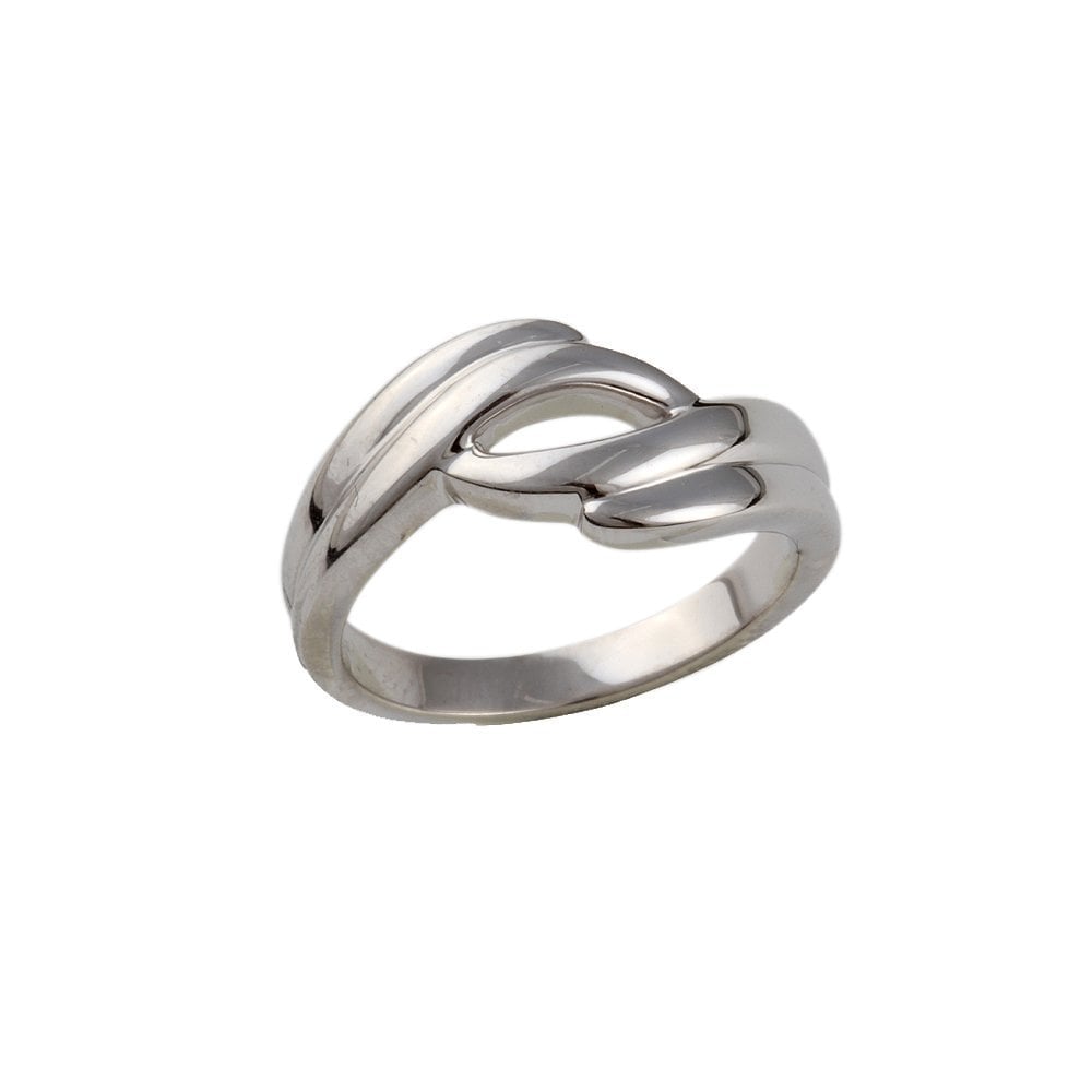 9ct White Gold Fancy Ring
