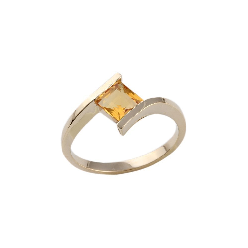 9ct Yellow Gold Citrine Ring 1.04ct