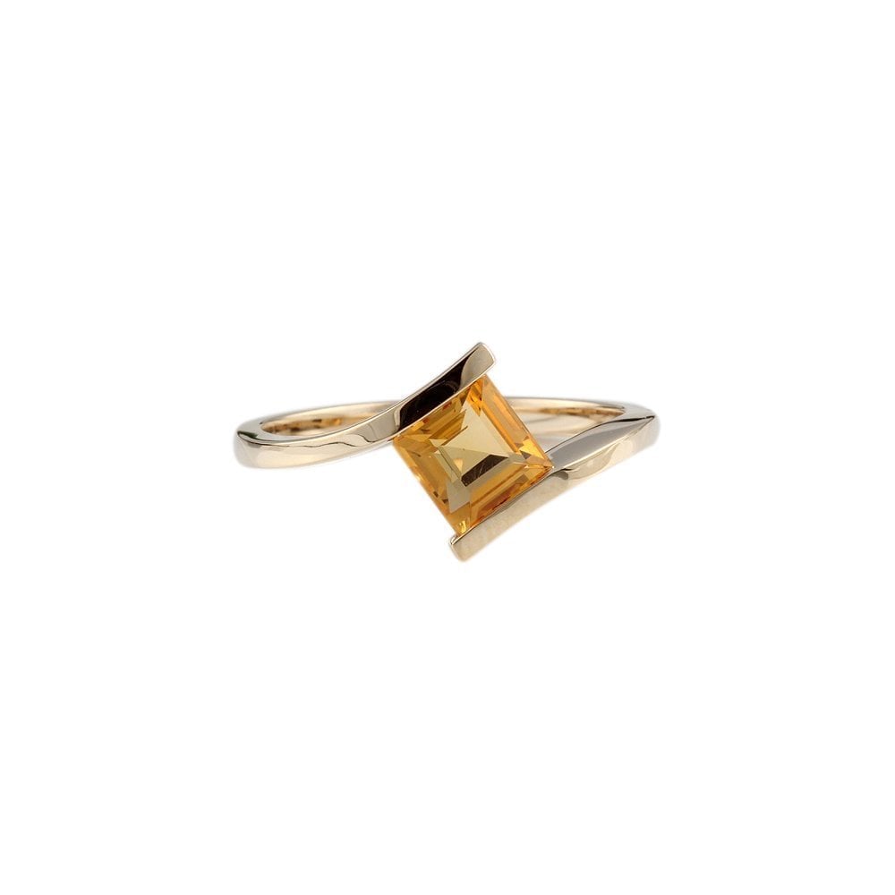 9ct Yellow Gold Citrine Ring 1.04ct