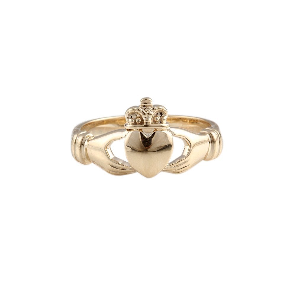 9ct yellow Gold Claddagh Ring