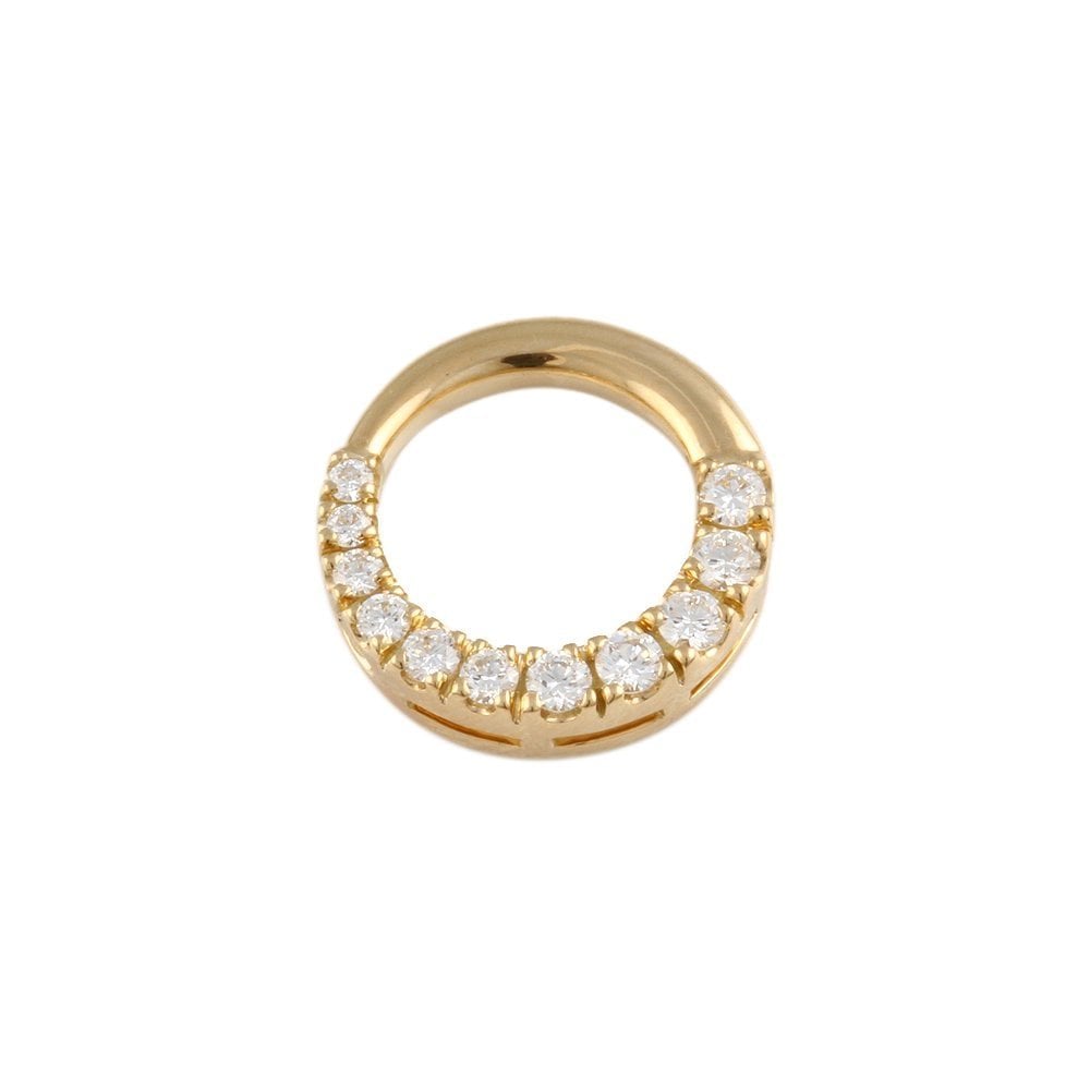 9ct Yellow Gold Diamond Pendant 0.35ct