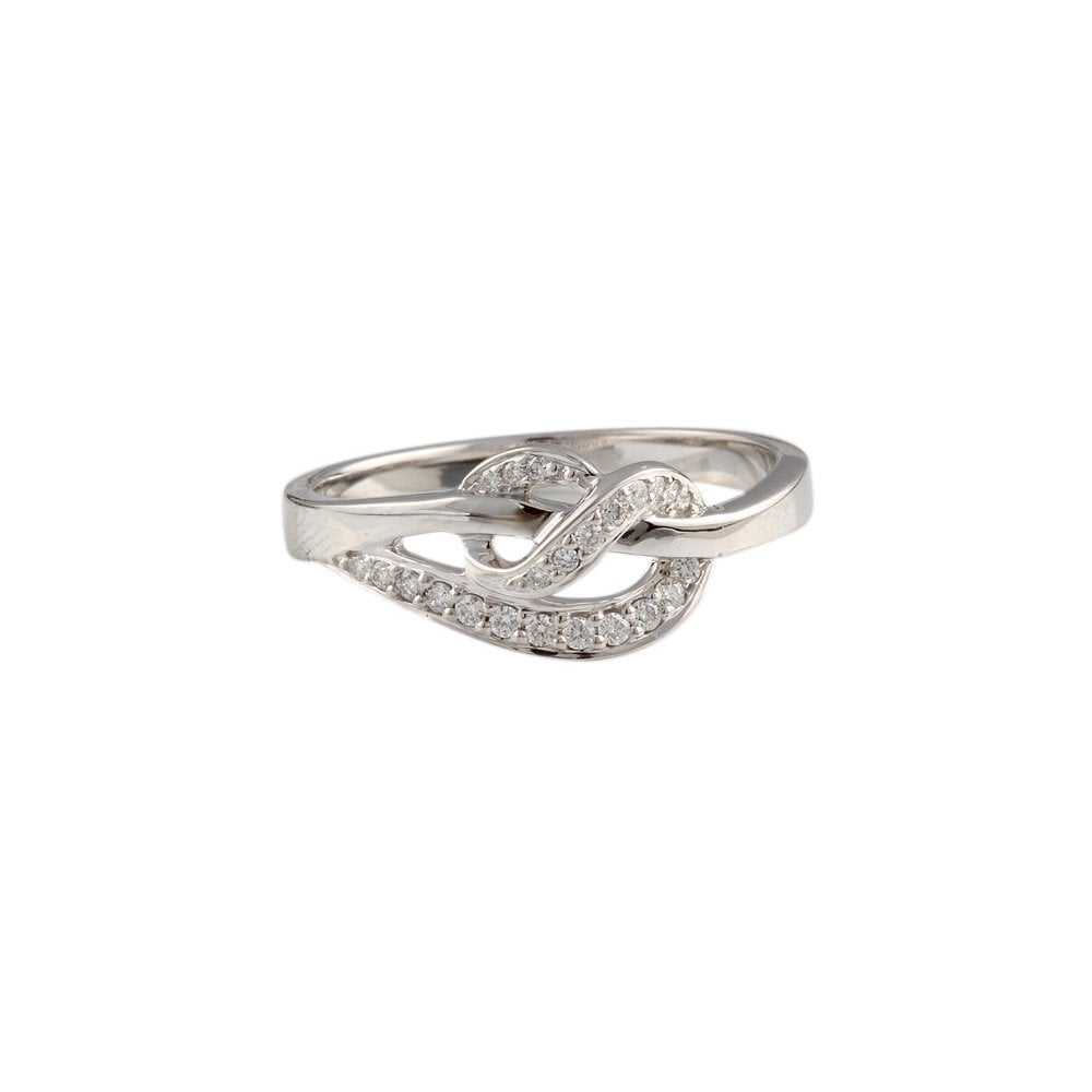9ct White Gold Diamond Ring 1.60ct