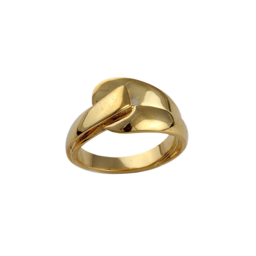 9ct Yellow Gold Plain Twist Ring