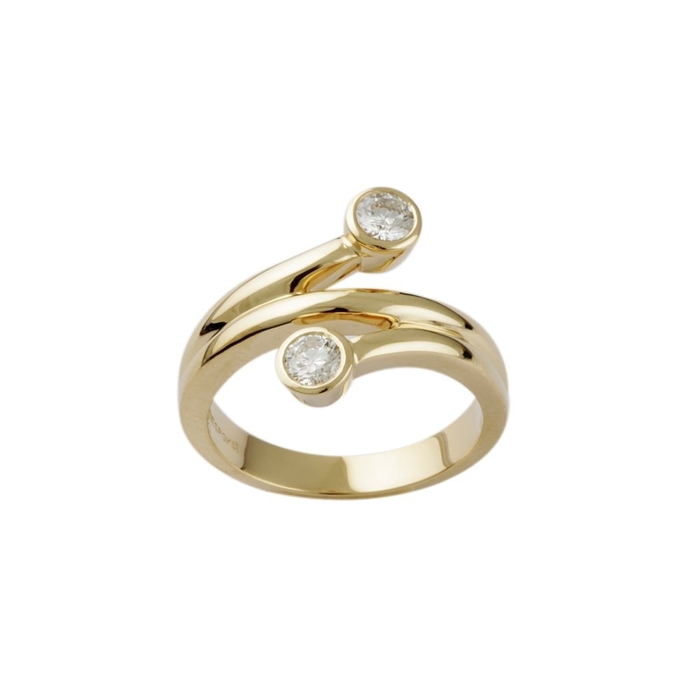 9ct 0.34ct Yellow Gold Dress Ring