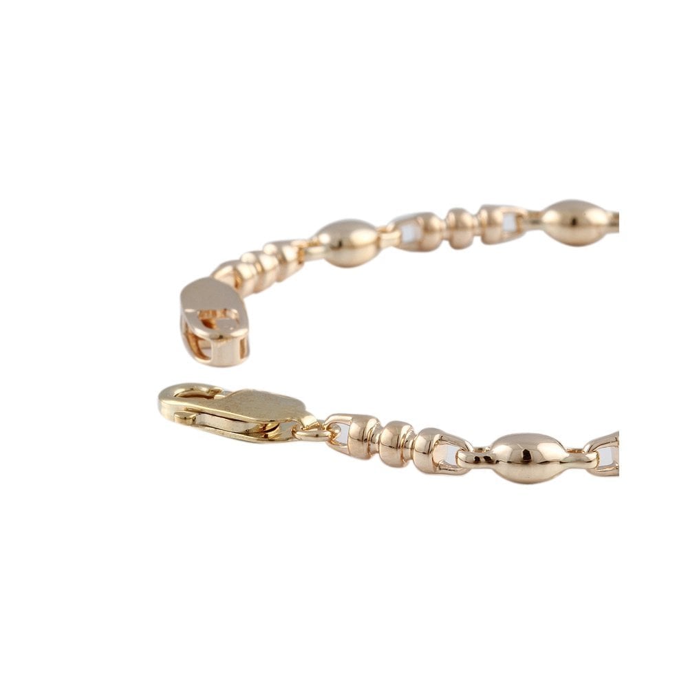 Yellow Gold Multi Link Fancy Unisex Bracelet