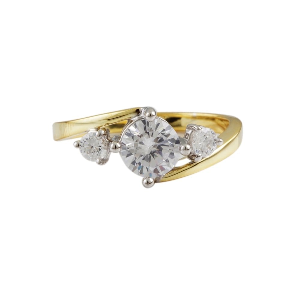 9ct yellow gold Diamond ring 0.50ct