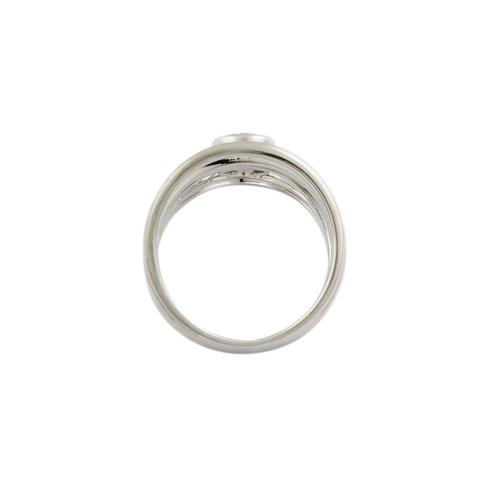 9ct White Gold Diamond Dress Ring 0.61ct