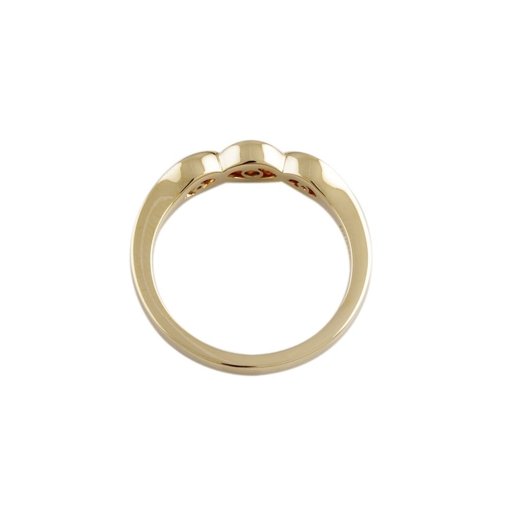 9ct Yellow Gold Diamond Dress Ring 0.13ct
