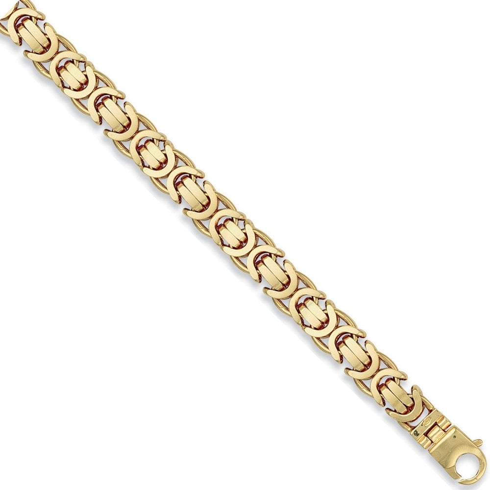 Yellow Gold Byzantine Chain