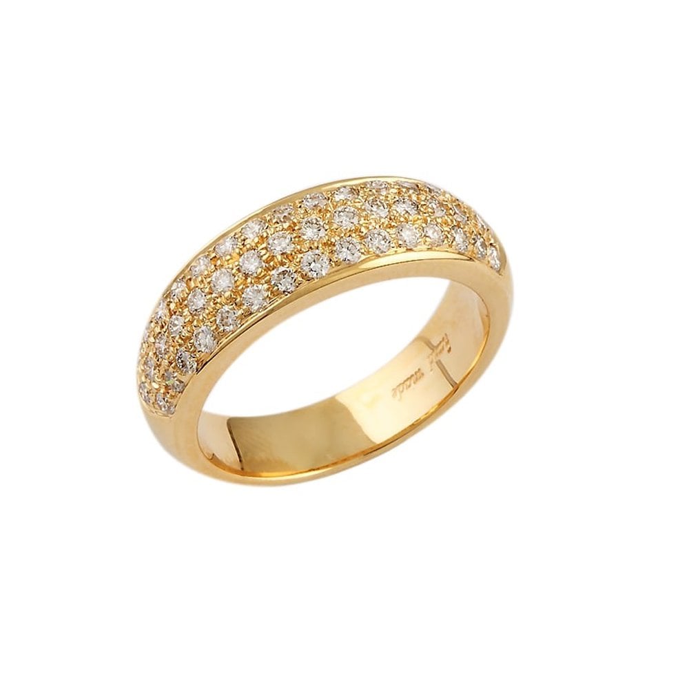 9ct 0.45ct Yellow Gold Diamond Ring